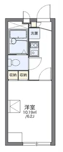 レオパレスH&KII【1階】の間取り