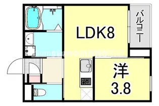 robot home 大庄西町【1階】の間取り