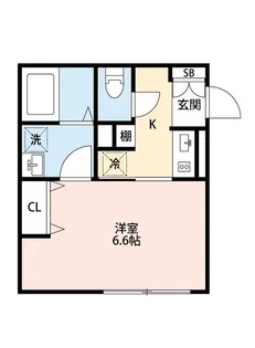J-ARC三軒茶屋【1階】の間取り
