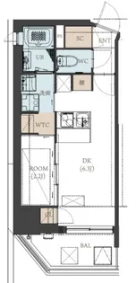 兵庫県神戸市中央区元町通3丁目【マンション】の間取り