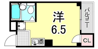 兵庫県西宮市鳴尾町1丁目【マンション】の間取り