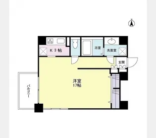 スタイリオ恵比寿SKY【9階】の間取り
