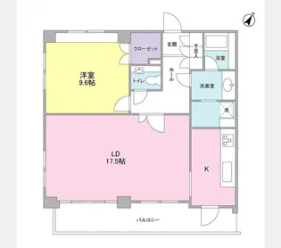 メゾン・ド・中目黒【3階】の間取り