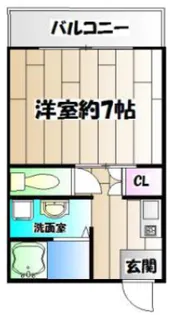 兵庫県神戸市須磨区大田町2丁目【マンション】の間取り