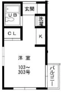 ダイドーメゾン垂水【2階】の間取り