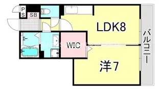アップロード壱番館【3階】の間取り