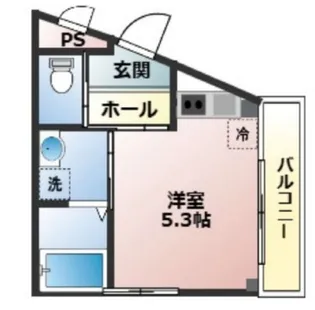 サンマリン名谷【3階】の間取り