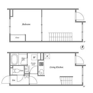 ALERO下目黒の間取り