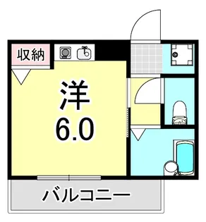 千代が丘マンション【3階】の間取り