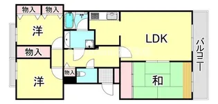 シュネルパーク・レジデンス【3階】の間取り