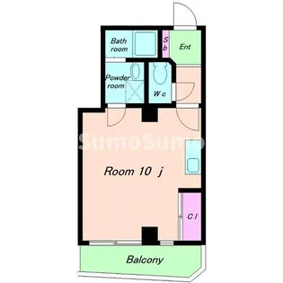 大阪府大阪市西区立売堀4丁目【マンション】の間取り