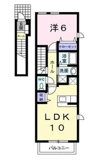 エトワル ベルメゾンの間取り