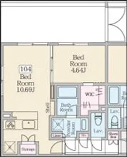 ReveResidence三軒茶屋【1階】の間取り