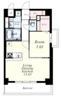 ル・マージュ博多【4階】の間取り