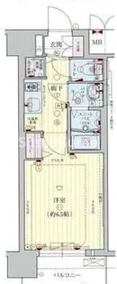 大阪府大阪市浪速区下寺3丁目【マンション】の間取り