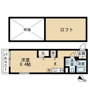34-倶楽部ハウス R【1階】の間取り