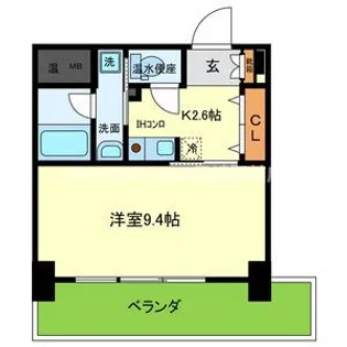 ラ・コピエ南塚口【2階】の間取り