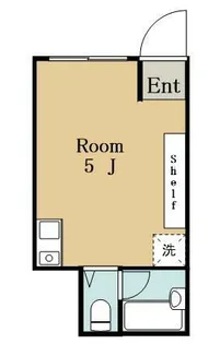 エスキーナ目黒【1階】の間取り