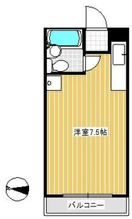 メゾンソレイユ【3階】の間取り