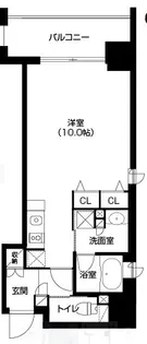大阪府大阪市中央区高麗橋2丁目【マンション】の間取り