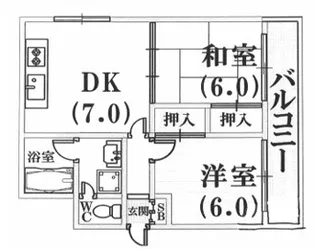 グレーテル森【5階】の間取り