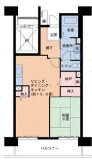ルネシティ脇浜町第2 7号棟【2階】の間取り