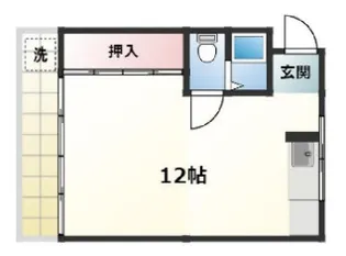 黒田ビル【3階】の間取り