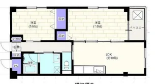 MAISONAKASHI【2階】の間取り