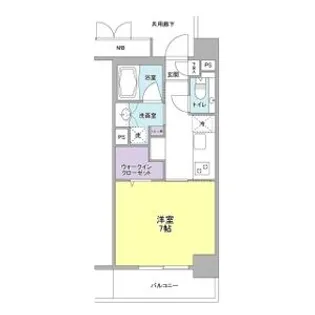 プレディアスタイル神戸垂水【4階】の間取り