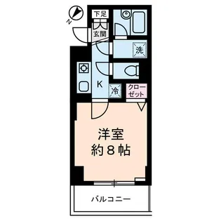 東京都世田谷区駒沢4丁目【マンション】の間取り