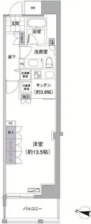 アビティ目黒【2階】の間取り