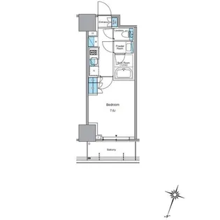 ルフォンプログレ渋谷ヒルトップ【12階】の間取り