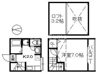 ステラポラリス愛宕の間取り