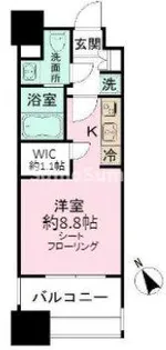 1Rの間取り画像