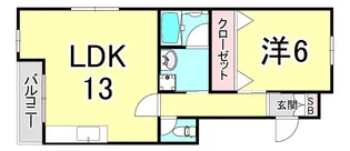 兵庫県神戸市東灘区住吉東町4丁目【マンション】の間取り