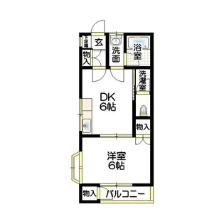 エターナルⅠ【2階】の間取り