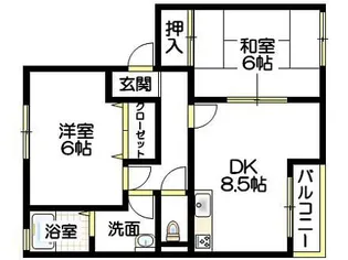 サンガーデン浄泉 東棟【1階】の間取り