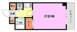 兵庫県神戸市須磨区神撫町1丁目【マンション】の間取り