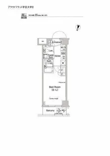 プラウドフラット学芸大学Ⅱ【3階】の間取り