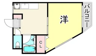 サニーハイツ(南城内)【2階】の間取り