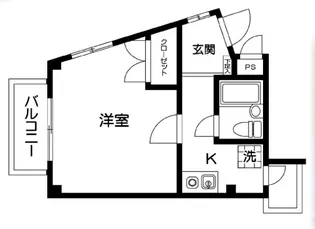 アンジェラス【2階】の間取り