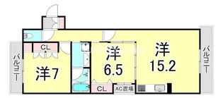 Akkord門戸【3階】の間取り