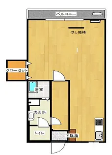 浜竹ビル【2階】の間取り