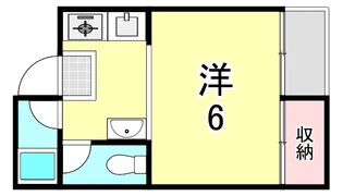 兵庫県西宮市本町【マンション】の間取り
