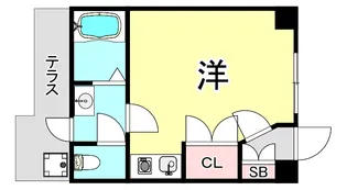 フルール妙法寺【1階】の間取り