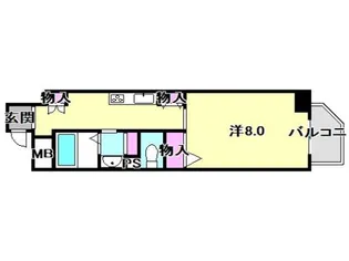 兵庫県神戸市灘区千旦通2丁目【マンション】の間取り