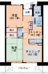 兵庫県尼崎市武庫豊町2丁目【アパート】の間取り