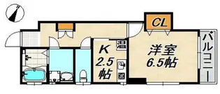 兵庫県神戸市長田区駒ケ林町1丁目【アパート】の間取り