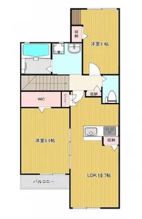 兵庫県神戸市須磨区車字下大道【アパート】の間取り
