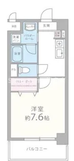 福岡県福岡市博多区板付7丁目【マンション】の間取り